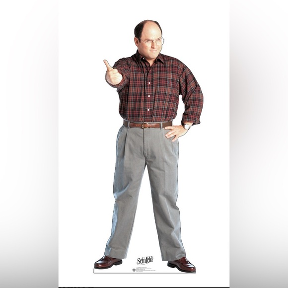 George Costanza LIFE SIZE Cardboard Cutout with FREE Shipping